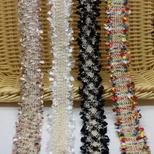 5yard Vintage Trim Embroidered Lace Fabric Ribbon Handmade DIY Costume Dress Sewing Supplies Craft