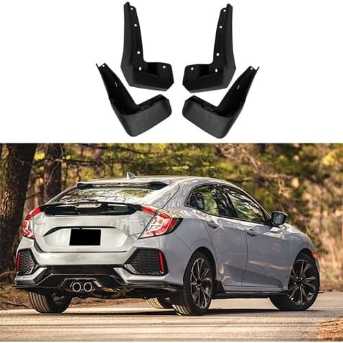 For Honda Civic Hatchback 2019-2020 Front&Rear Mud Flap Guard Fenders Mudguard Splash Mudflaps Fender Mudguards
