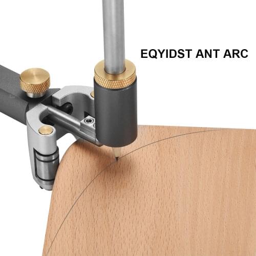 Woodworking Scriber Tool Linear Arc Measuring Marking Gauge DIY Parallel Line Drawing Scrib Tools