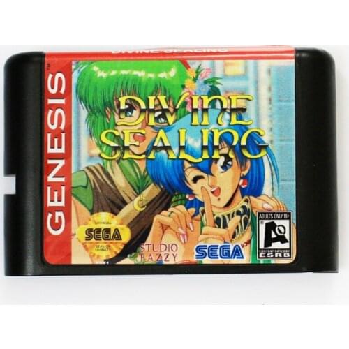 Divine Sealing 16 bit MD Game Card For Sega Mega Drive For SEGA Genesis