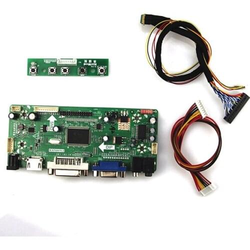M.NT68676 LCD/LED Controller Driver Board For N154I2-L02 CLAA154WA05AN (HDMI+VGA+DVI+Audio) LVDS Monitor Reuse Laptop 1280*800