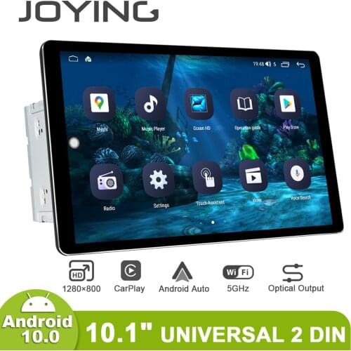 Joying Radio 2 din Android Car Stereo 10.1"Central Multimedia Universal Tape Recorder 6GB 128GB New User Interface автомагнитола