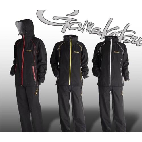 New Men Gamakatsu Fishing Clothes Windproof Waterproof Clothing Fishing Jacket And Pants Outdoor Sports Fishing Suit Ultra-thin