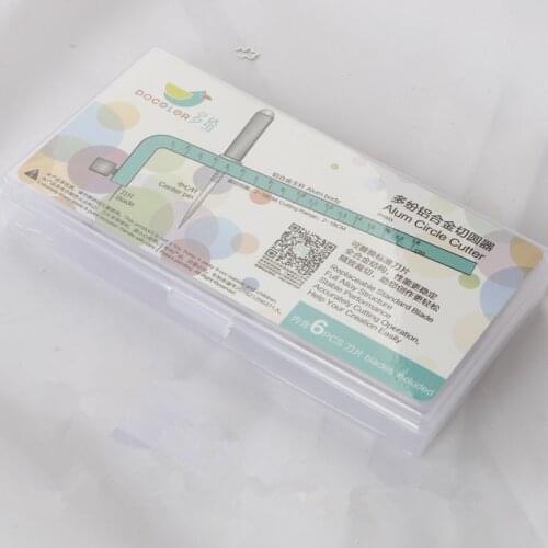 New High Quality Alum Quality Round Draw Compasses Circle Cutter Knife Utility Knife Essential Sewing Tool