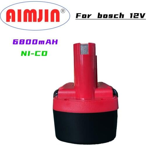 Upgrade Original for Bosch 12V 6800mah PSR Rechargeable Battery AHS GSB GSR VE-2 BAT043 BAT045 BAT046 BAT049 BAT120 BAT13