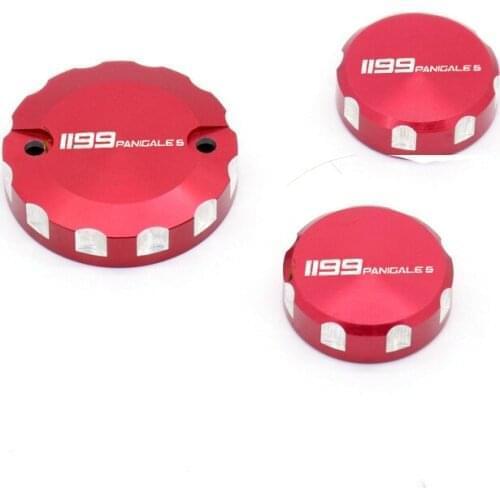 Front Brake Clutch Rear Brakes Cylinder Fluid Reservoir Cover Cap For DUCATI 1199panigale S/R 1199 Panigale Superleggera