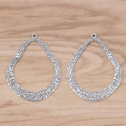 10 Pieces Large Ethnic Tribal Boho Style Charms Pendants for Earring Jewellery Making Findings