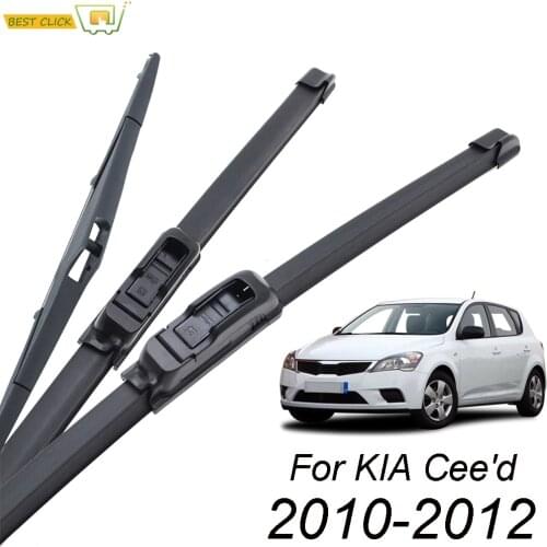 Misima Windshield Windscreen Wiper Blades For Kia Cee'd / Pro Ceed ED Front Rear Window Wiper 2010 2011 2012