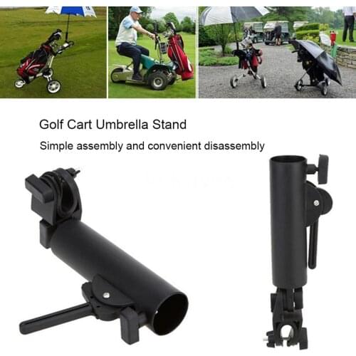 Durable Adjustable Angle Universal Umbrella Holder Stand Accessory for Golf Cart Outdoor Sports Accessories