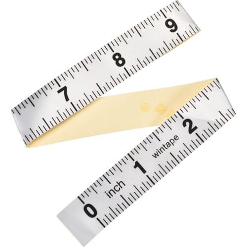 Uxcell Adhesive Backed Tape Measure 12 Inch Measuring Tool for for Tailor Sewing Handcraft Body Measurements and more