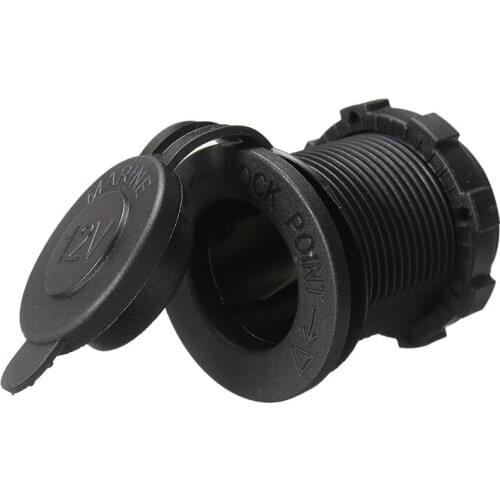 Waterproof Car Boat Cigarette Lighter Socket 12V-24V Charger Mount Power Adapter Outlet High Quality Cars Interior Parts