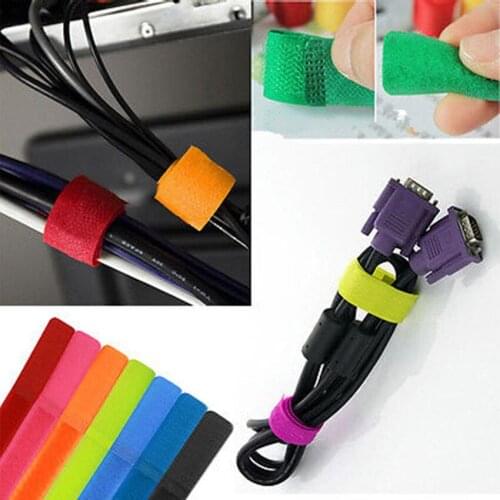 10 Pieces/Lot Line Ties Desktop Sets A11-10PC Wire Holder Winder