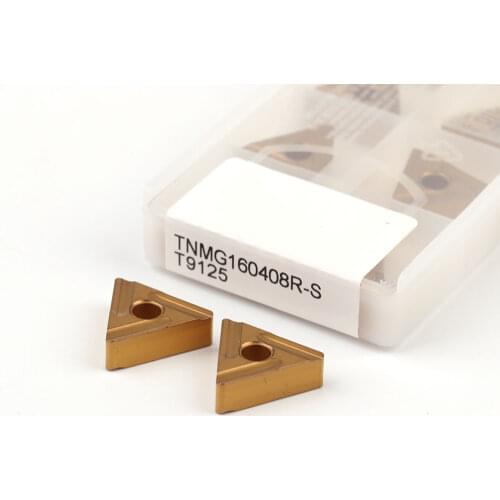 10pcs Tungaloy TNMG160408 TM R S T9125 High Quality carbide outer External turning tool TNMG 160408 CNC lathe tool free shipping