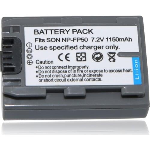 5pcs/lot NP-FP50 NP-FP51 Camcorder Battery for Sony DCR-HC19 HC30 HC40 HC46 AC-VQP10 ACC-TCP5 DCR-HC26 HC30 HC32 HC36 HC41 HC42