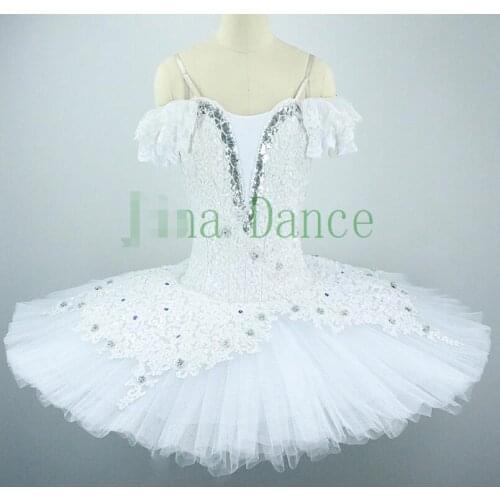 Pancake Tutus Classical ballet tutus Adult professional ballet costumes white swan Cinderella Wedding Act III Variation