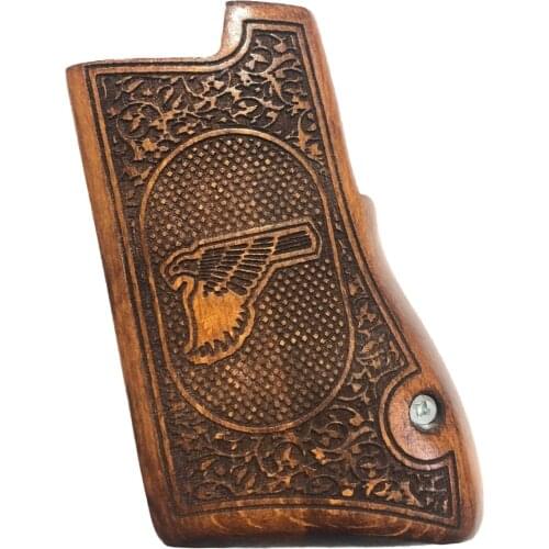 Desert Eagle 45cal., 357 mgn.,50cal. With Logo for Custom Series Laser Cutting Wooden Grip Mod1