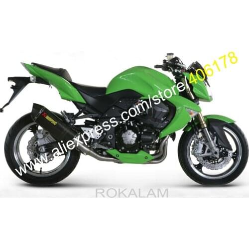 Cheap Body Kit For Kawasaki Z1000 2007 2008 2009 Z 1000 07 08 09 All Green Aftermarket Parts Motorcycle Fairings Kit