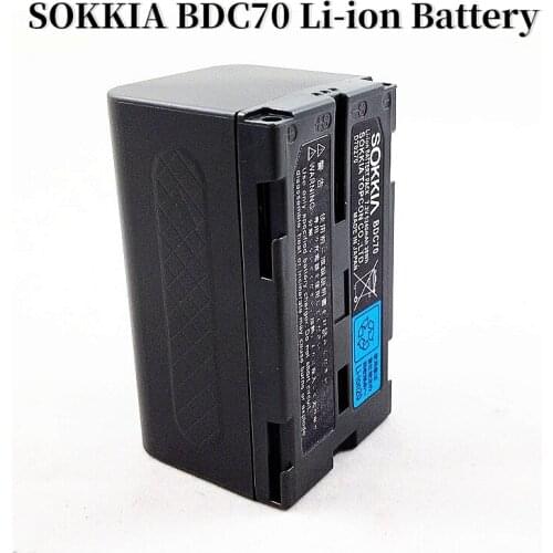 Store New SOKKIA BDC70 Li-ion battery FOR Topcon Total Station ES CX Sokkia FX Set x Series surveying tools 7.2V 5240mAh