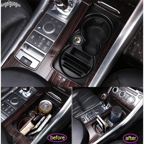 Replace Multifunction ABS Car Central Storage Box Cup Holder Car-styling For Land Rover Range Rover Sport Vogue SV Accessories