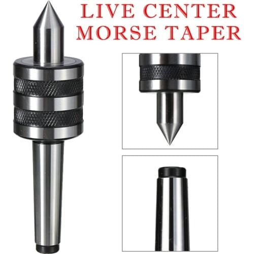 MT2 Lathe Live Center Morse Taper Tool 2MT Triple Bearing Lathe Revolving Milling Center Taper Machine Accessories