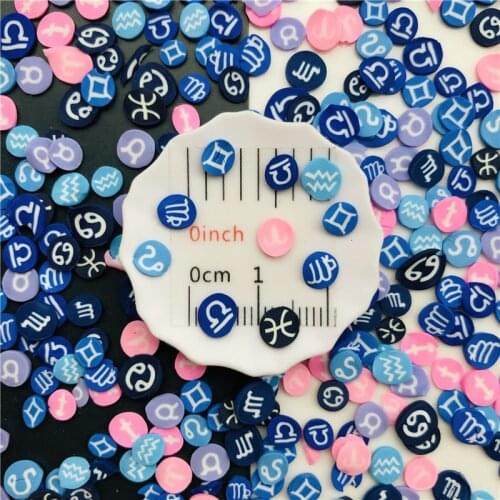 50g Constellation Polymer Clay Sprinkle For Kids Diy ,Soft Clay For Craft Clay/Nail Art /Scrapbook Decoration DIY,Filler