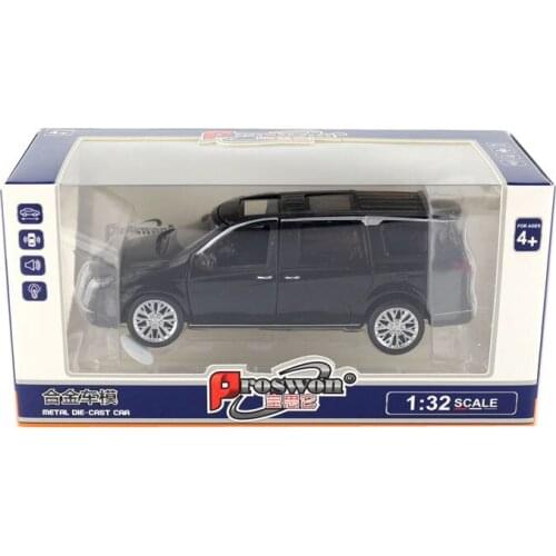 Proswon 1:32GL8 Commercial Vehicle Door Opening Alloy Car Model Model CHILDRENS Toy Window Box