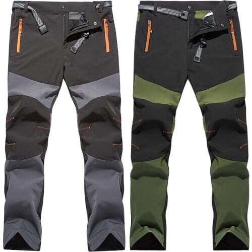 Fishing Hiking Pants Men Summer Outdoor Thin Quick Dry Breathable Waterproof Trousers Trekking Hunting Climbing Camping Pants