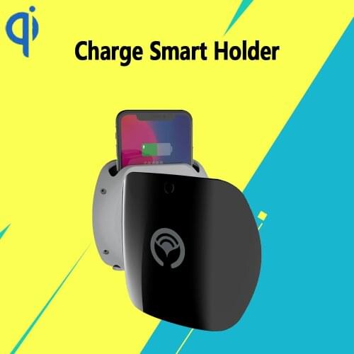 Universal 15W Qi Fast Charging Car Wireless Charger Backseat Passenger Android IOS Phone for Iphone Samsung Huawei Smart Holder
