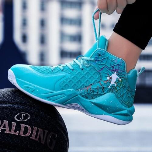High Quality Basketball Shoes Men Sneakers Boys Basket Shoes High Top Anti-slip Outdoor Sports Shoes Trainer Zapatillas Deporte