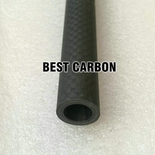 15x10x297mm 3K Plain matte carbon fiber tube