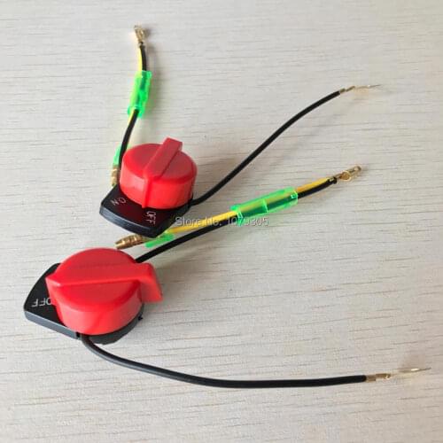 2PCS ON OFF Engine Stop Switch three Wires Fit HONDA GX160 GX390 and so on