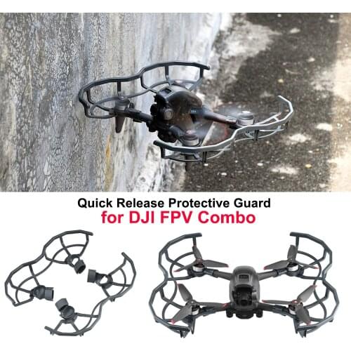 4PCS Propeller Protector Guard for DJI FPV Combo Drone Blade Fens Props Wing Quick Release Cover Protective Cage Kit Accessory