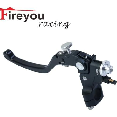 Adelin PX7 Motorcycle Left Lever Clutch Cable Line 22mm 7/8" Black for Grom MSX125 Nanja250 Honda Yamaha Kawasaki KTM Benelli