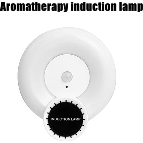 Aromatherapy USB Rechargeable Human Induction Night Light LED Night Lamp Magnetic Attraction Light Bedroom Bedside Night Light