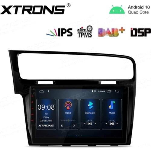 10.1" Android 10 Car multimedia Radio Player DSP for VW Volkswagen Golf 7 Left Drive 2013 2014 2015 2016 2017 GPS DVR OBD2
