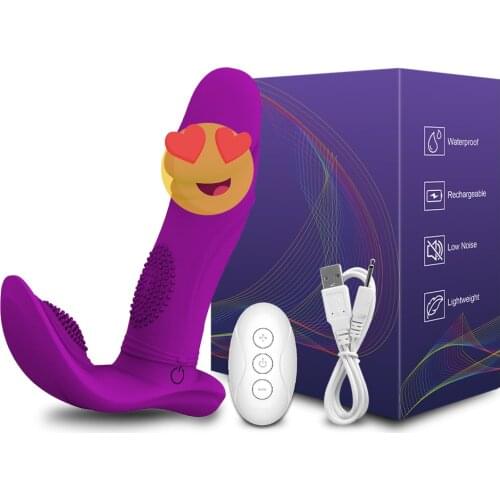 Wireless Remote Control Wearable Panties Dildo Vibrator Sex Toys for Women Adult 18 Vaginal Hit Touch G Spot Clitoris Stimulator