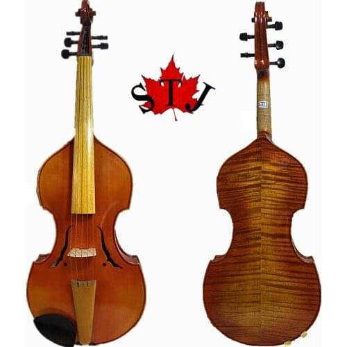 Baroque style SONG Brand maestro 5 strings 19" viola powerful sound #12828