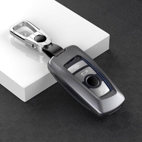 Car Key Case Cover For BMW 1/2/3/4/5/6/7 series GT X1 X2 X3 X4 X5 X6 M5 M2 M3 M4 M6 Aluminum Protection Key Shell