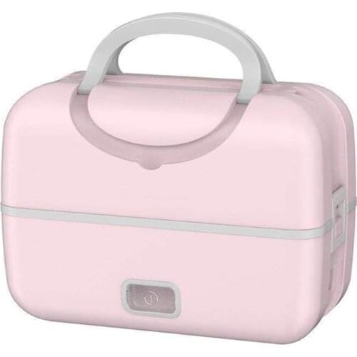 Electric Lunch Box Double Layer Rice Cooker Stainless Steel Food Heater Warmer