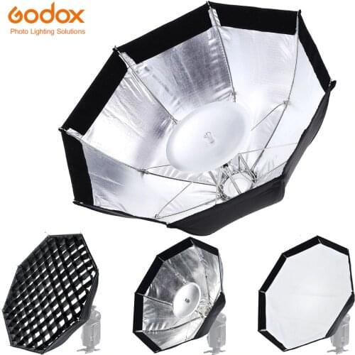 Godox AD-S7 Multifunctional Soft Box Octagonal Honeycomb Grid Umbrella Softbox for WITSTRO Flash Speedlite AD200 AD180 AD360II