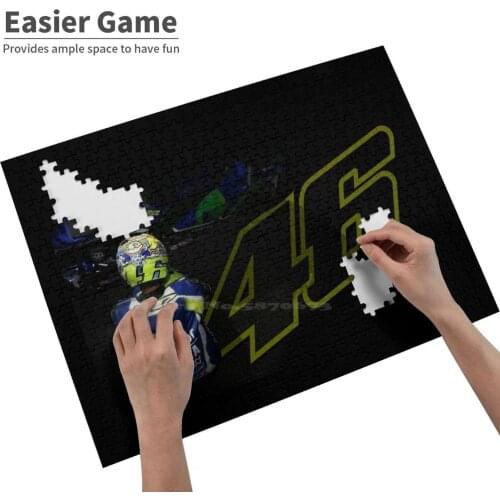 Jigsaw Puzzle For Adults Kids Diy Games Race Moto Motorcycle Racing 4 6 Motor Racer Gp Bike Logo Marquez The Motorbike Rider