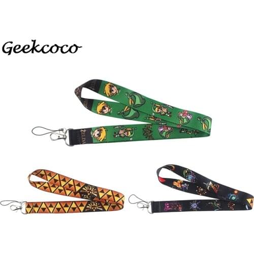 J1763 Mobile Phone Strap Cartoon Lanyard Neck Strap For Keys ID Card For USB Badge Holder DIY Hang Rope