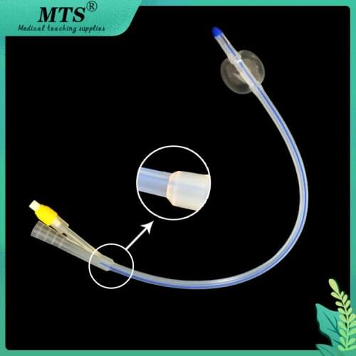 MTS 2 way Urology urinary catheter silicone Foley catheter Clinical teaching traumatic pistol size fr16-fr24