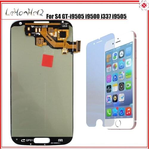Original Super Amoled LCDs For Samsung Galaxy S4 i9506 i9500 i9505 i337 LCD Touch Screen Display Digitizer Assembly