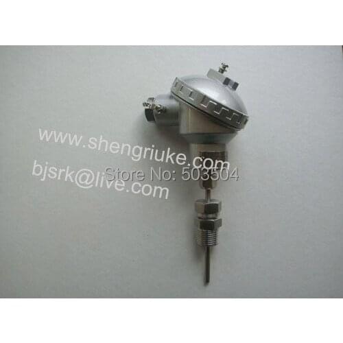 Pt100thermal reistance, RTD,Temperature sensor, thread connection, 1/2'' , Movable fastener