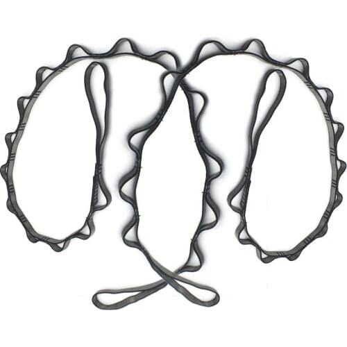 LGFM-2pcs Daisy Chains Nylon Strong Climbing Strap Adjustable Harness Climbing Rope Strong Daisy Chain For Outdoor Sport Campi