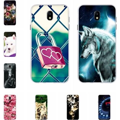 For Samsung Galaxy J7 2017 Phone Case Silicone For Samsung J7 Pro Luxury Pattern Shell Case For Samsung Galaxy J7 J730F Fundas