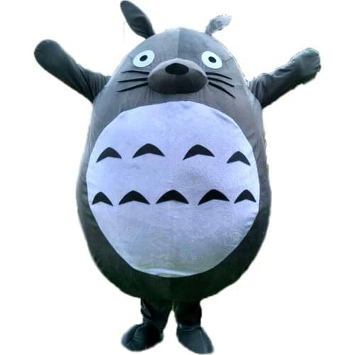 Totoro Mascot My Neighbor Totoro Mascot Costume Hot Cat Fancy Dress Cosplay Mascotte Lovely Cat
