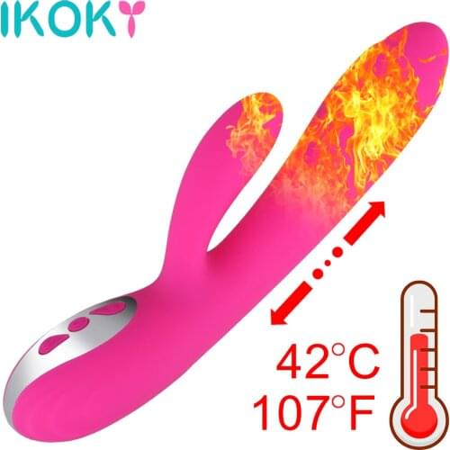 G Spot Rabbit Dildo Vibrator Orgasm Adult Toys USB Charging Powerful Masturbation Sex Toy for Women Waterproof adult Sex product