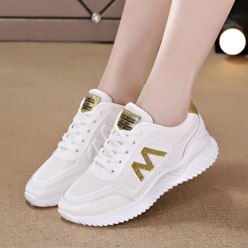 Philippine New Flat Shoes Women Spring, Summer and Autumn Suitable for Leisure Sneakers Women Breathable Net Tide
